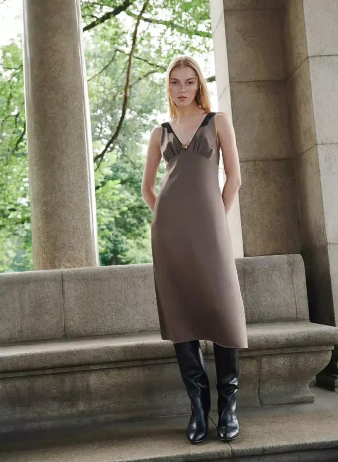 Pavilion Satin Dress