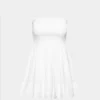 Peachy Poplin Kleid