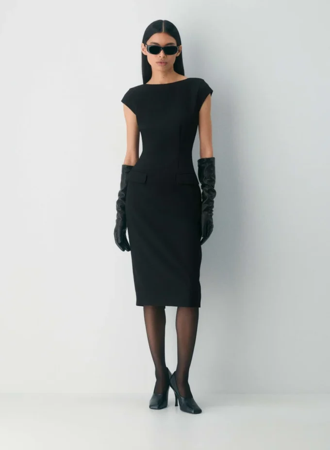 Pedestal-Kleid