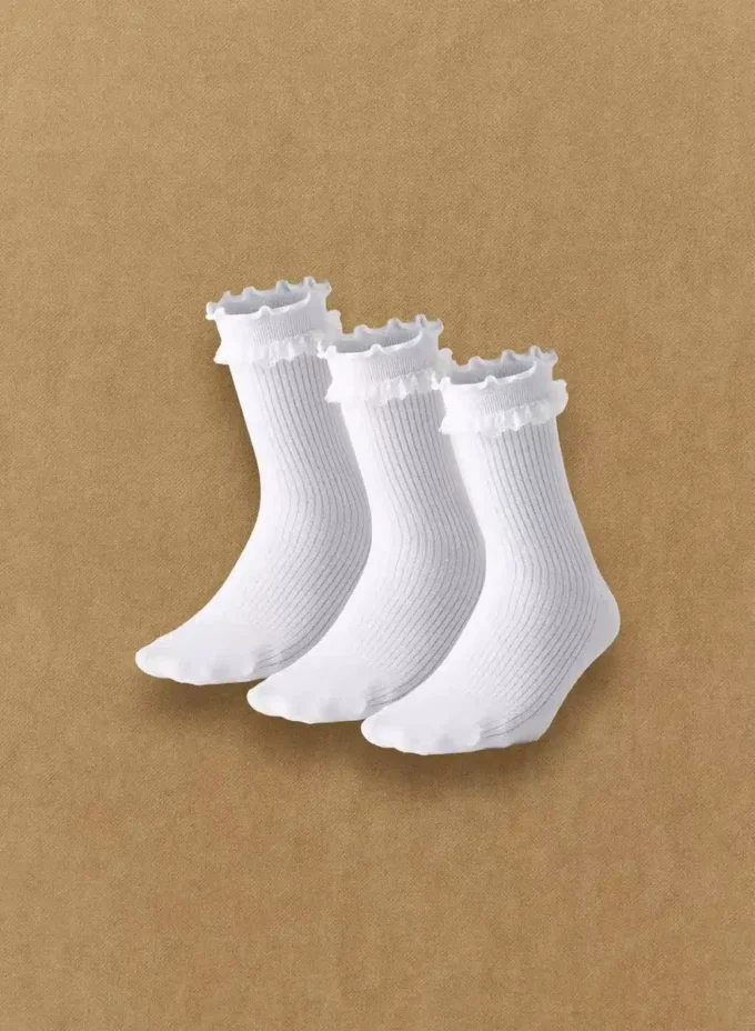 Petal Crew Sock 3er-Pack