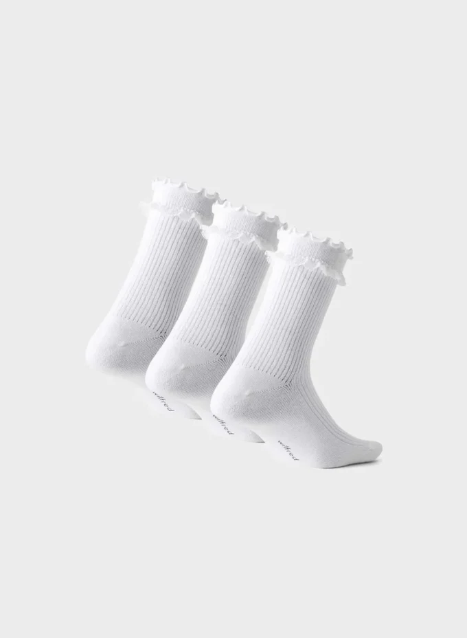 Petal Crew Sock 3er-Pack
