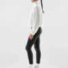 Plateau-Rollkragenpullover mit Reißverschluss Plateau-Rollkragenpullover mit Reißverschluss