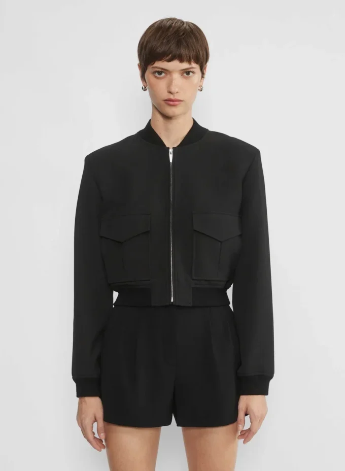 Plissierte Mini-Shorts