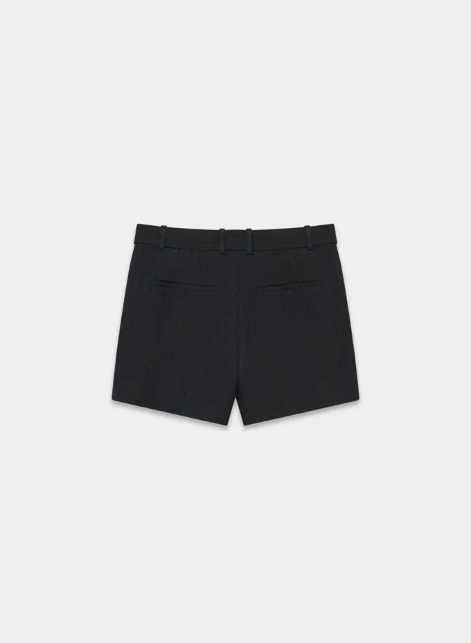 Plissierte Mini-Shorts Plissierte Mini-Shorts