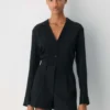 Plissierte Mini-Shorts – (Re)ssential