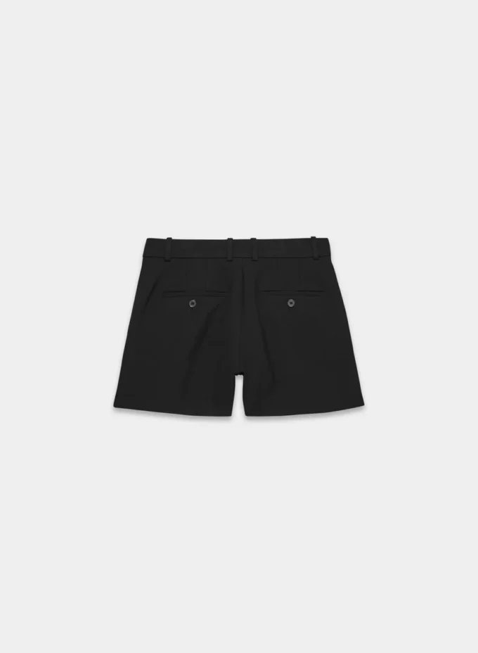 Plissierte Mini-Shorts – (Re)ssential