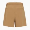Plissierte Shorts in mittlerer Länge Plissierte Shorts in mittlerer Länge