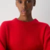 Plüschiger Oversize-Pullover aus Kaschmir Plüschiger Oversize-Pullover aus Kaschmir