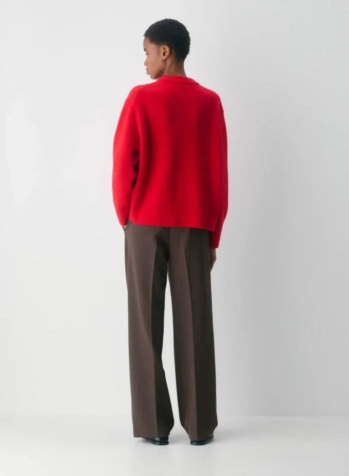 Plüschiger Oversize-Pullover aus Kaschmir Plüschiger Oversize-Pullover aus Kaschmir