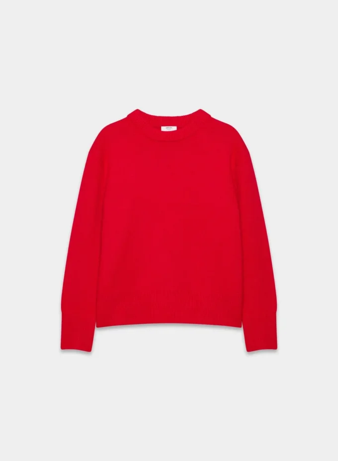 Plüschiger Oversize-Pullover aus Kaschmir Plüschiger Oversize-Pullover aus Kaschmir