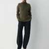 Plüschkaschmir Oversized-Rollkragenpullover Plüschkaschmir Oversized-Rollkragenpullover