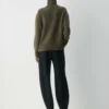 Plüschkaschmir Oversized-Rollkragenpullover Plüschkaschmir Oversized-Rollkragenpullover