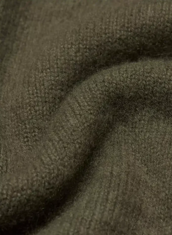 Plüschkaschmir Oversized-Rollkragenpullover Plüschkaschmir Oversized-Rollkragenpullover