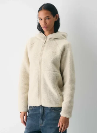 Polartec® Thermal Pro™ Raglan-Kapuzenjacke mit Reißverschluss