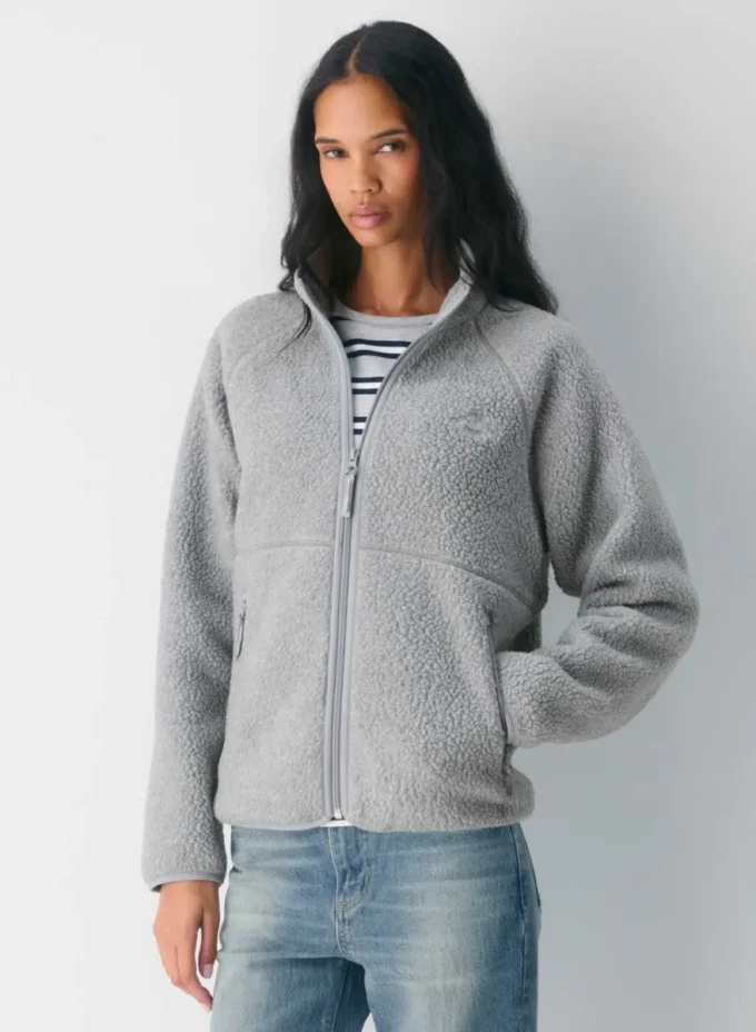 Polartec® Thermal Pro™ Raglan-Kapuzenjacke mit Reißverschluss Polartec® Thermal Pro™ Raglan-Kapuzenjacke mit Reißverschluss