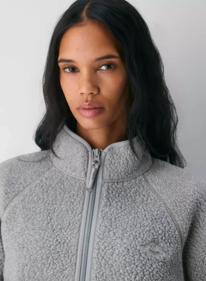 Polartec® Thermal Pro™ Raglan-Kapuzenjacke mit Reißverschluss Polartec® Thermal Pro™ Raglan-Kapuzenjacke mit Reißverschluss