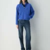 Polartec® Thermal Pro™ Rollkragenpullover mit Reißverschluss bis zur Hüfte