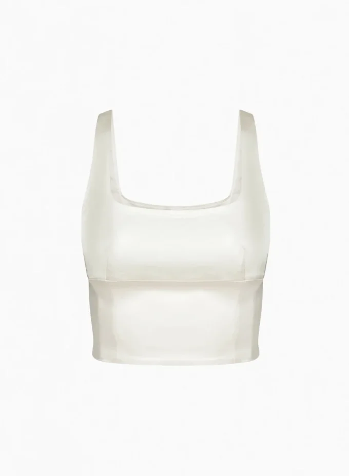 Shine Satin Bustier