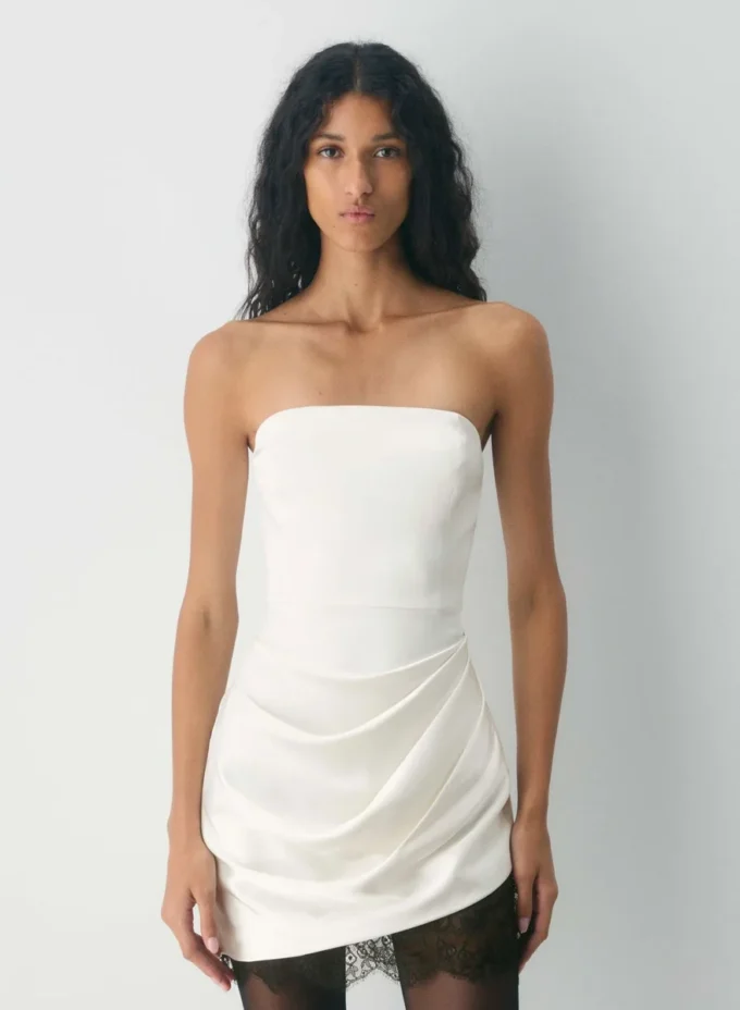 Showtime-Satin-Kleid