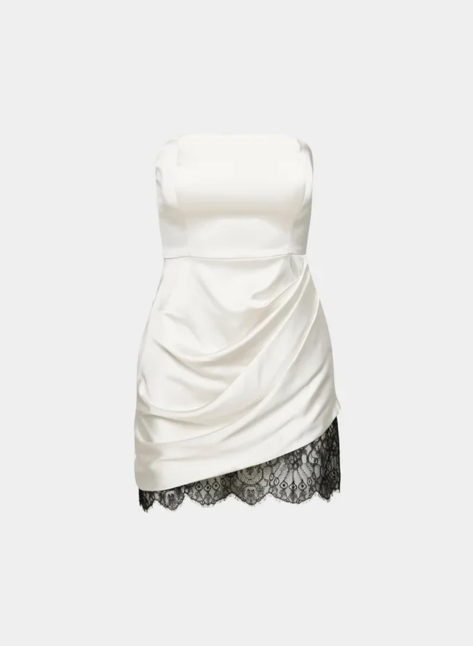 Showtime-Satin-Kleid