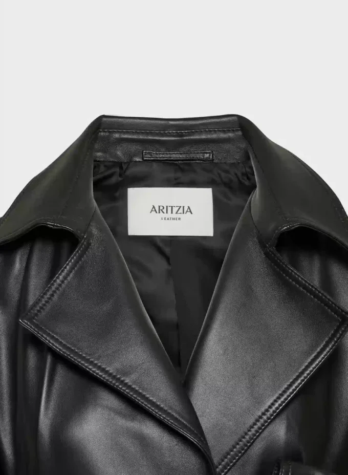 Silva Leder-Trenchcoat Silva Leder-Trenchcoat