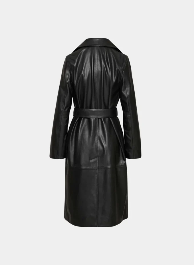 Silva Leder-Trenchcoat Silva Leder-Trenchcoat
