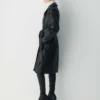 Silva Leder-Trenchcoat Silva Leder-Trenchcoat