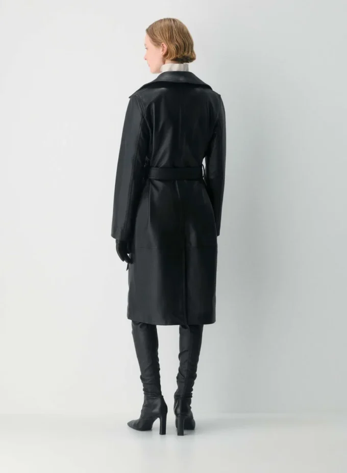 Silva Leder-Trenchcoat Silva Leder-Trenchcoat