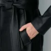 Silva Leder-Trenchcoat Silva Leder-Trenchcoat