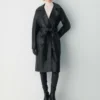 Silva Leder-Trenchcoat Silva Leder-Trenchcoat