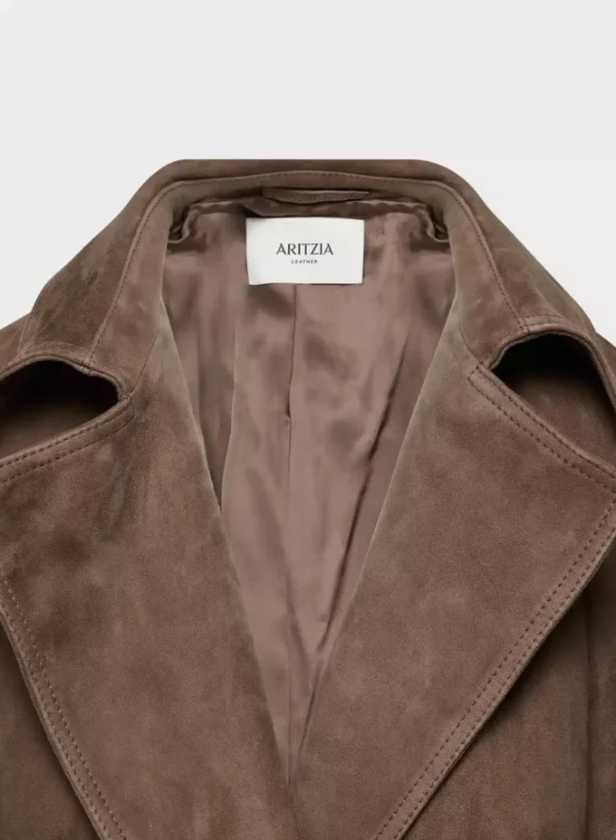 Silva Wildleder-Trenchcoat Silva Wildleder-Trenchcoat