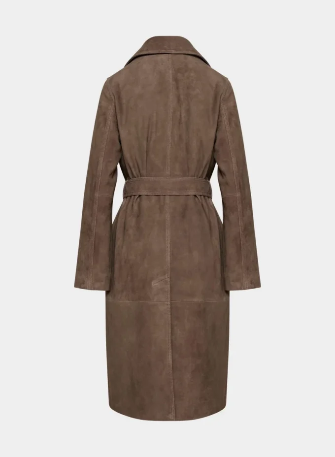 Silva Wildleder-Trenchcoat Silva Wildleder-Trenchcoat