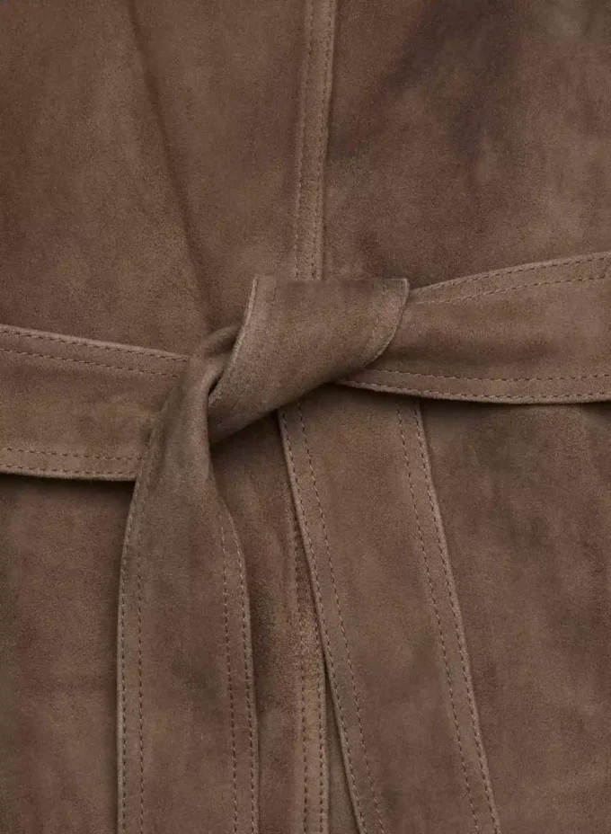 Silva Wildleder-Trenchcoat Silva Wildleder-Trenchcoat