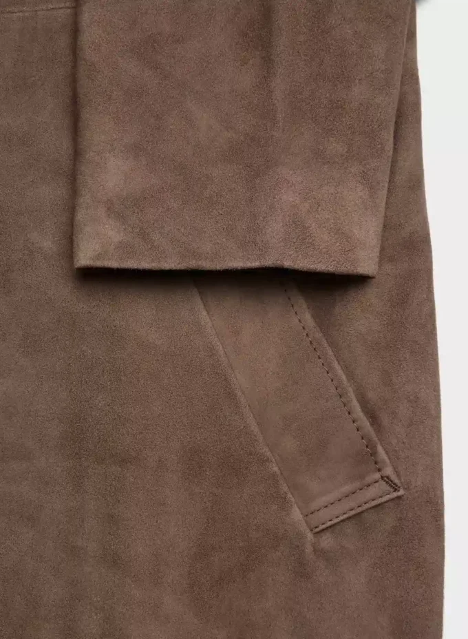 Silva Wildleder-Trenchcoat Silva Wildleder-Trenchcoat
