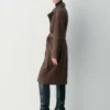 Silva Wildleder-Trenchcoat Silva Wildleder-Trenchcoat