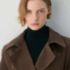 Silva Wildleder-Trenchcoat Silva Wildleder-Trenchcoat