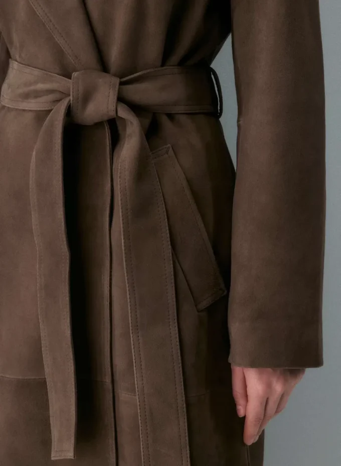 Silva Wildleder-Trenchcoat Silva Wildleder-Trenchcoat