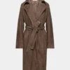 Silva Wildleder-Trenchcoat Silva Wildleder-Trenchcoat