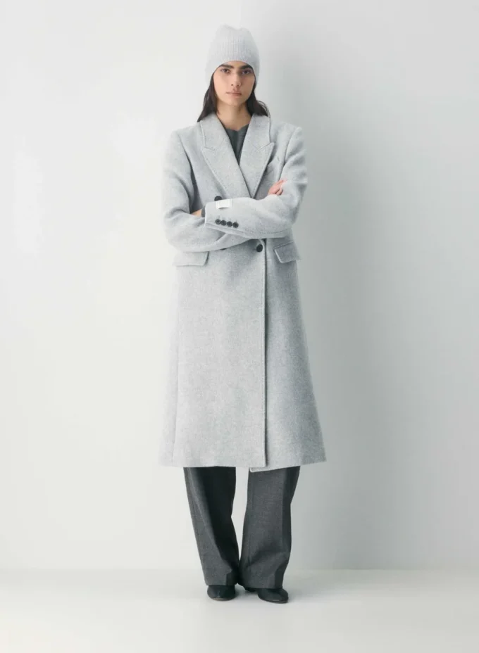 Slouchy-Mütze aus Kaschmir-Rippstrick Slouchy-Mütze aus Kaschmir-Rippstrick