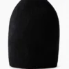 Slouchy-Mütze aus Kaschmir-Rippstrick