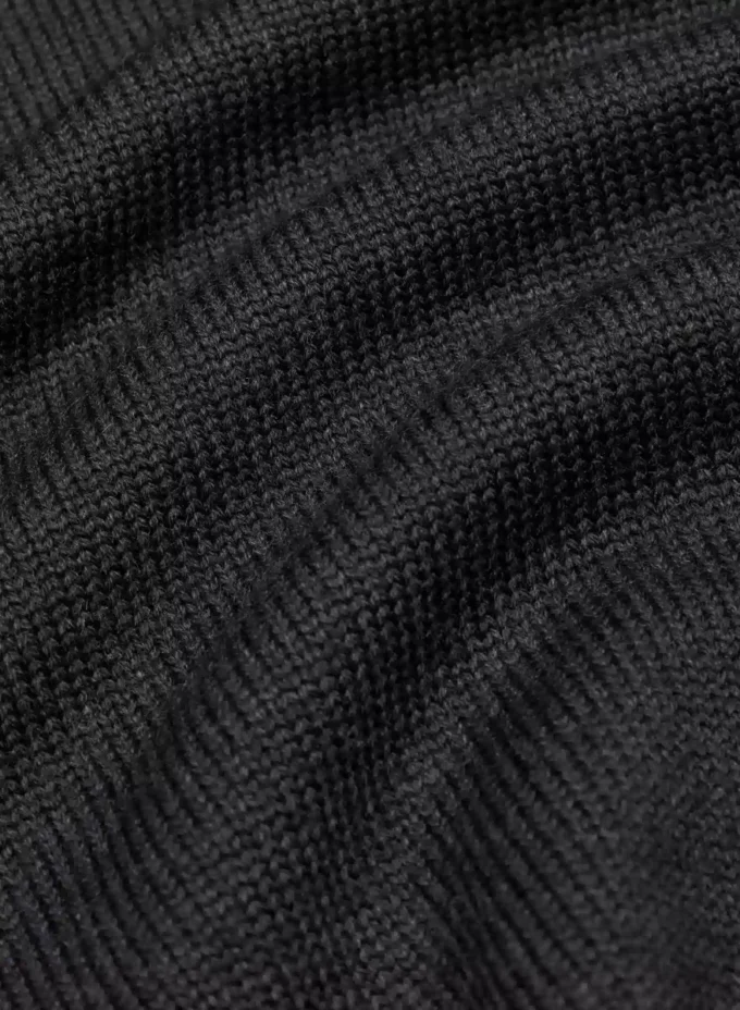 Successor Merinowolle Ärmelloser Rollkragenpullover