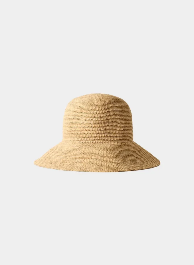 Sunbeam Raffia-Hut mit kurzer Krempe Sunbeam Raffia-Hut mit kurzer Krempe