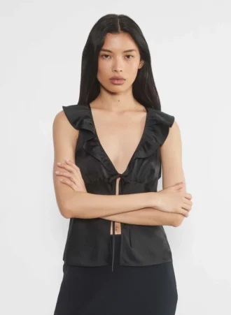 Tonka Satinbluse