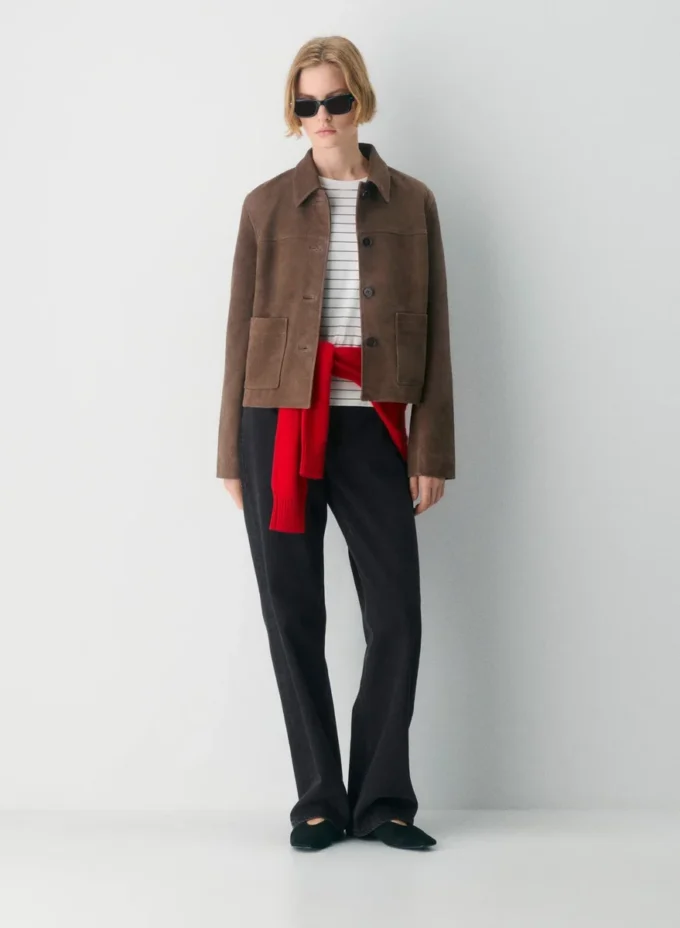 Tori Wildlederjacke
