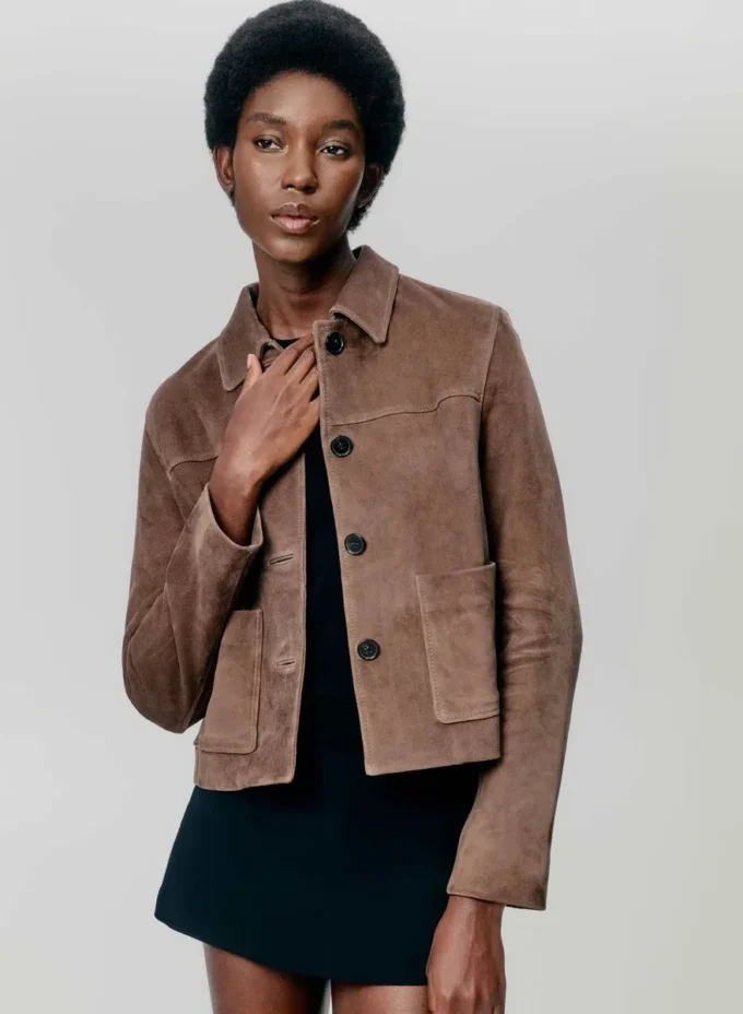 Tori Wildlederjacke