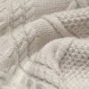 Traditioneller Merinowolle-Pullover mit 1/4-Reißverschluss und hoher Hüfte